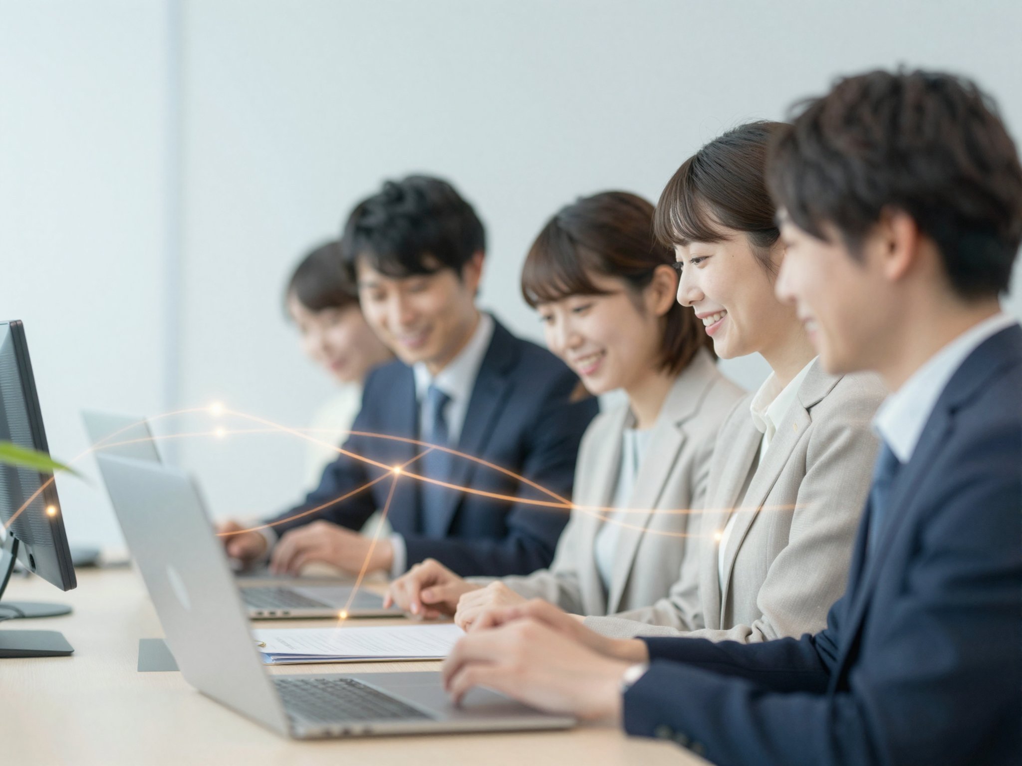 協業するBiz4mのチーム